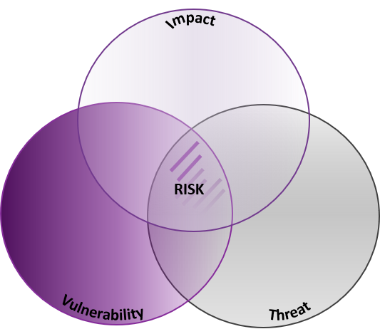 Graph 3 - Impact Vulnerability Threats & risk model